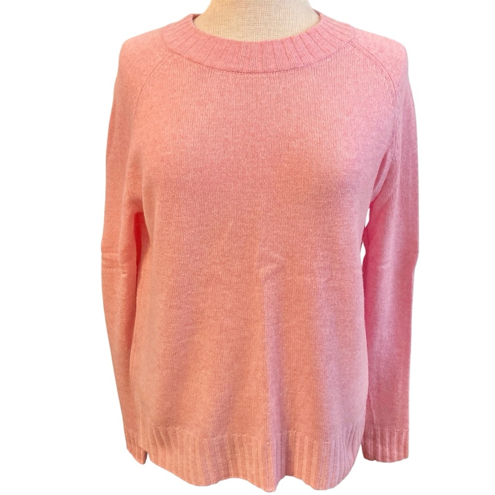 CO Collections Pink 100% Cashmere Sweater Top Spring Summer 2019 Size Medium M